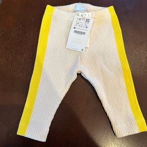 Zara Stretch Knit Leggings Pants 6-9 Months